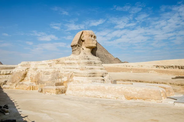 Chufuova pyramida, Giza Plateau, Egypt. Seznam světového dědictví UNESCO — Stock fotografie