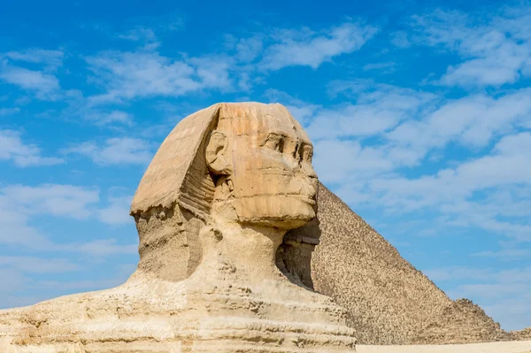 Giza Necropolis, Giza Plateau, Egypt. UNESCO World Heritage — Stock Photo, Image