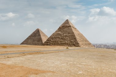 Giza nekropol, Giza Yaylası, Mısır. UNESCO Dünya Mirası