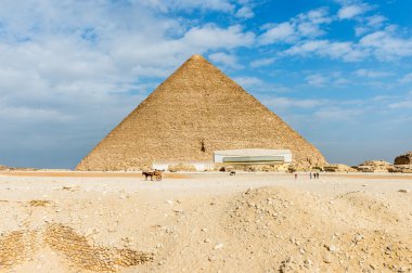 Giza nekropol, Giza Yaylası, Mısır. UNESCO Dünya Mirası