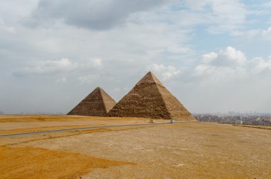 Giza nekropol, Giza Yaylası, Mısır. UNESCO Dünya Mirası
