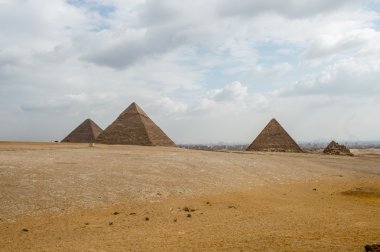 Giza nekropol, Giza Yaylası, Mısır. UNESCO Dünya Mirası