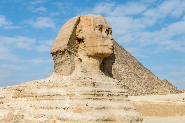 Nécropole de Gizeh, plateau de Gizeh, Égypte. Patrimoine mondial de l'UNESCO — Photo