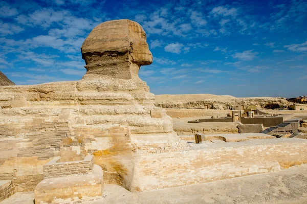 Necrópolis de Giza, meseta de Giza, Egipto. Patrimonio Mundial de la UNESCO — Foto de Stock