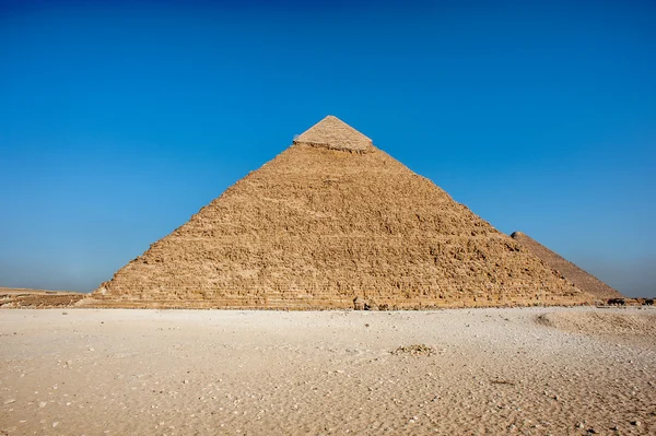 Gizeh Necropolis, Plateau van Giza, Egypte. UNESCO werelderfgoed — Stockfoto