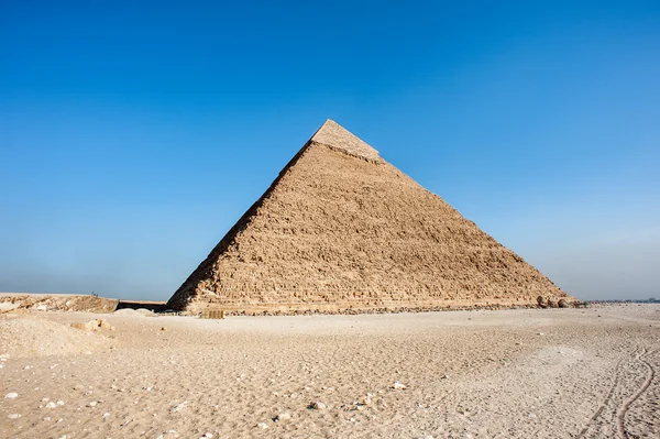 Gizeh Necropolis, Plateau van Giza, Egypte. UNESCO werelderfgoed — Stockfoto