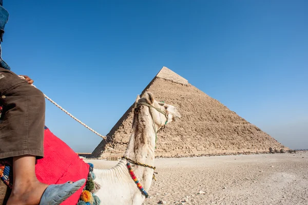 Nécropole de Gizeh, plateau de Gizeh, Égypte. Patrimoine mondial de l'UNESCO — Photo