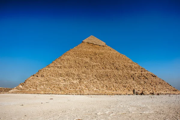 Necropolis Giza, Giza platån, Egypten. Unescos världsarv — Stockfoto