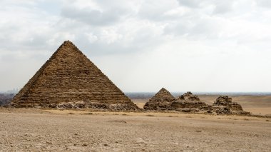 Giza nekropol, Giza Yaylası, Mısır. UNESCO Dünya Mirası