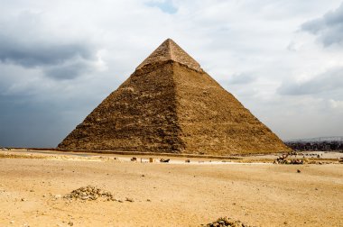 Giza nekropol, Giza Yaylası, Mısır. UNESCO Dünya Mirası