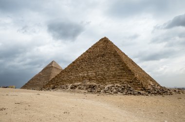 Giza nekropol, Giza Yaylası, Mısır. UNESCO Dünya Mirası