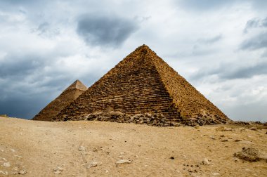 Giza nekropol, Giza Yaylası, Mısır. UNESCO Dünya Mirası