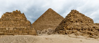 Giza nekropol, Giza Yaylası, Mısır. UNESCO Dünya Mirası