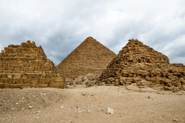 Giza nekropol, Giza Yaylası, Mısır. UNESCO Dünya Mirası
