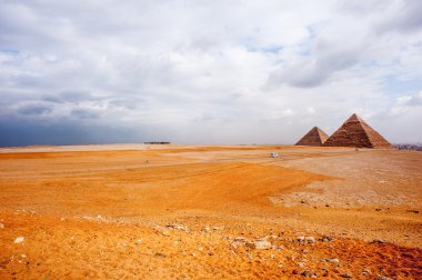 Giza nekropol, Giza Yaylası, Mısır. UNESCO Dünya Mirası