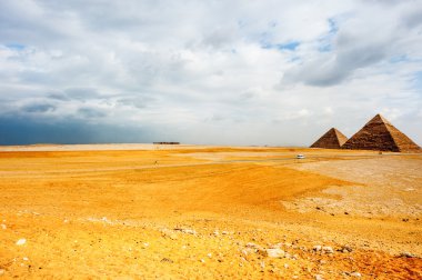 Giza nekropol, Giza Yaylası, Mısır. UNESCO Dünya Mirası