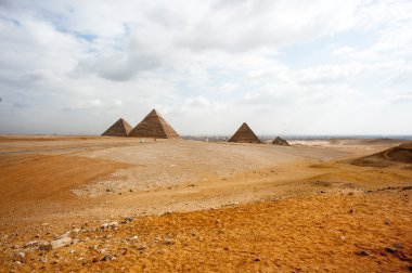 Giza nekropol, Giza Yaylası, Mısır. UNESCO Dünya Mirası