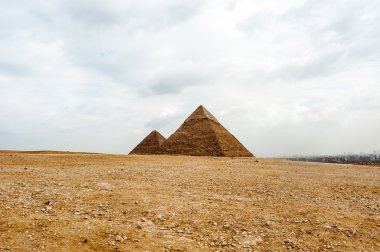 Giza nekropol, Giza Yaylası, Mısır. UNESCO Dünya Mirası