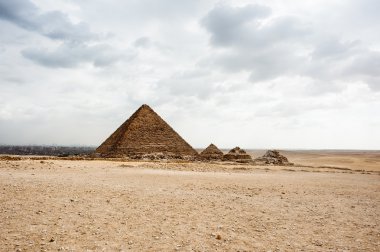 Giza nekropol, Giza Yaylası, Mısır. UNESCO Dünya Mirası