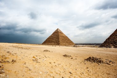 Giza nekropol, Giza Yaylası, Mısır. UNESCO Dünya Mirası