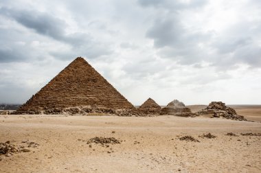Giza nekropol, Giza Yaylası, Mısır. UNESCO Dünya Mirası