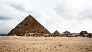 Giza nekropol, Giza Yaylası, Mısır. UNESCO Dünya Mirası
