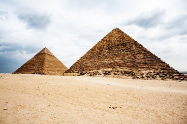 Giza nekropol, Giza Yaylası, Mısır. UNESCO Dünya Mirası