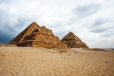 Giza nekropol, Giza Yaylası, Mısır. UNESCO Dünya Mirası