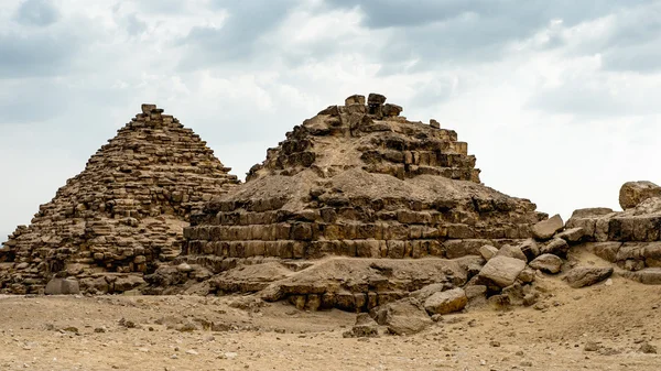 Nécropole de Gizeh, plateau de Gizeh, Égypte. Patrimoine mondial de l'UNESCO — Photo