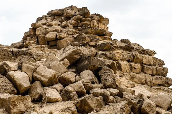 Gizeh Necropolis, Plateau van Giza, Egypte. UNESCO werelderfgoed — Stockfoto