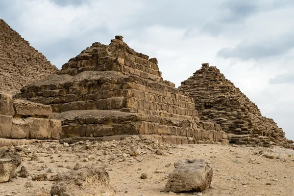 Giza Necropolis, Giza Plateau, Egipto. Património Mundial da UNESCO — Fotografia de Stock