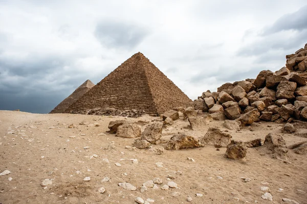 Necrópolis de Giza, meseta de Giza, Egipto. Patrimonio Mundial de la UNESCO —  Fotos de Stock