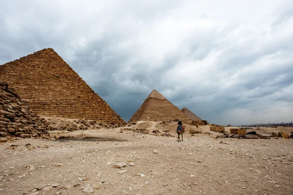 Plateau de Gizeh, Cisjordanie, Gizeh, Égypte — Photo