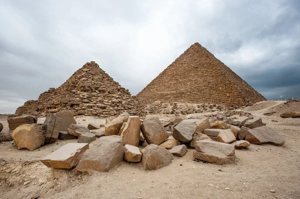 Plateau de Gizeh, Cisjordanie, Gizeh, Égypte — Photo