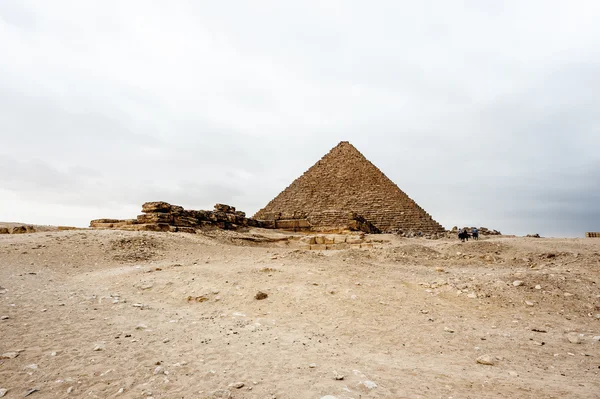 Giza Plateau, westelijke oever van de Nijl, Giza, Egypte — Stockfoto