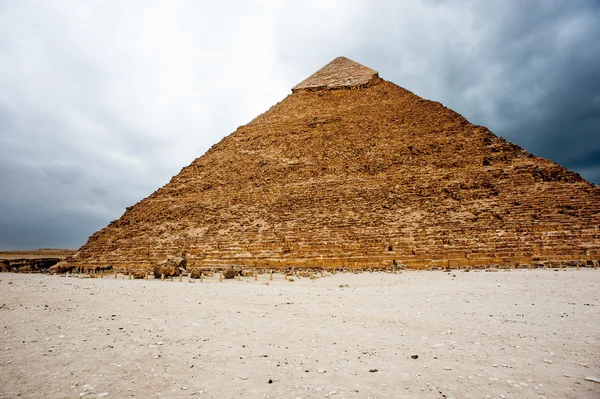 Giza Plateau, zachodnim brzegu Nilu, Giza, Egipt — Zdjęcie stockowe