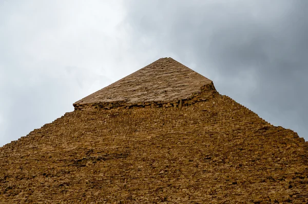 Giza Plateau, westelijke oever van de Nijl, Giza, Egypte — Stockfoto