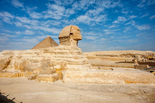 Giza Plateau, Cisgiordania del Nilo, Giza, Egitto — Foto Stock