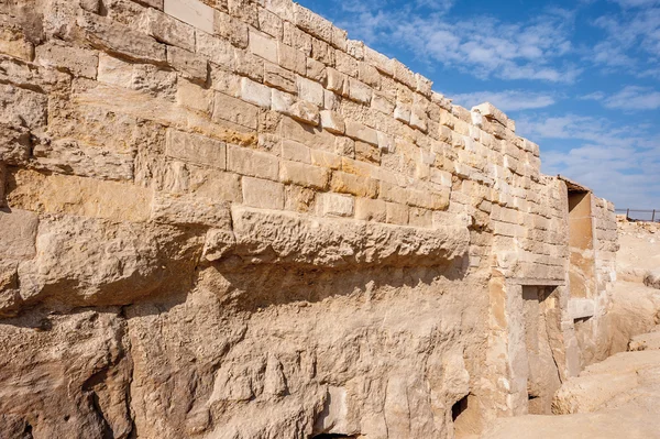 Giza-Hochebene, Westufer des Nils, Giza, Ägypten — Stockfoto