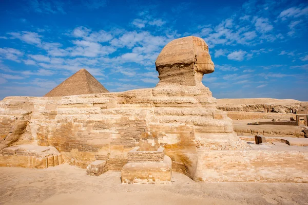 Grande Sfinge di Giza, Altopiano di Giza, Egitto — Foto Stock