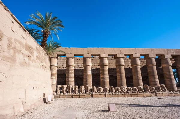 Templul Karnak, Luxor, Egipt — Fotografie, imagine de stoc