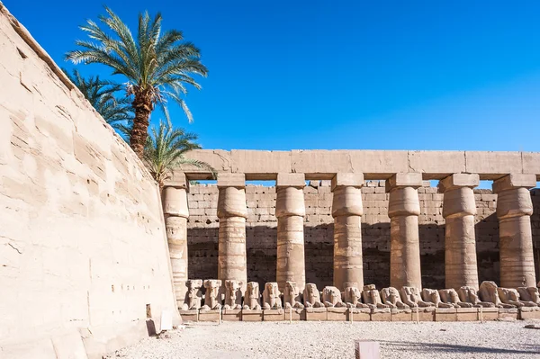 Karnak tempel, Luxor, Egypte — Stockfoto