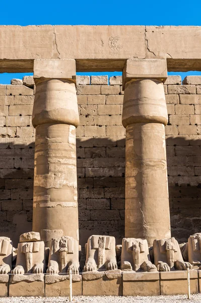 Karnak tempel, Luxor, Egypte — Stockfoto