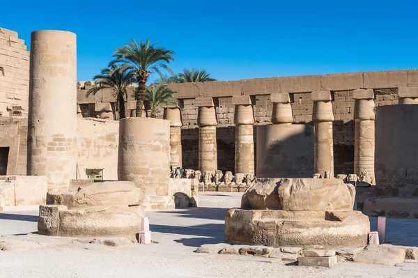 Karnak tempel, Luxor, Egypte — Stockfoto