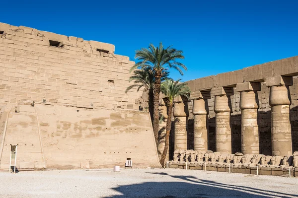 Karnak tempel, Luxor, Egypte — Stockfoto