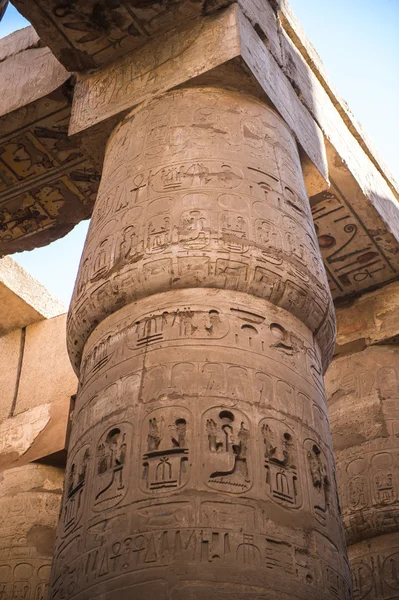 Świątyni Karnak, Luksor, Egipt — Zdjęcie stockowe