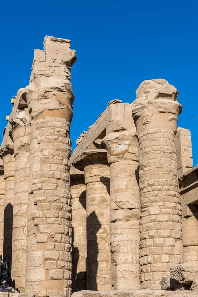 埃及卢克索的卡纳克神庙 — 图库照片