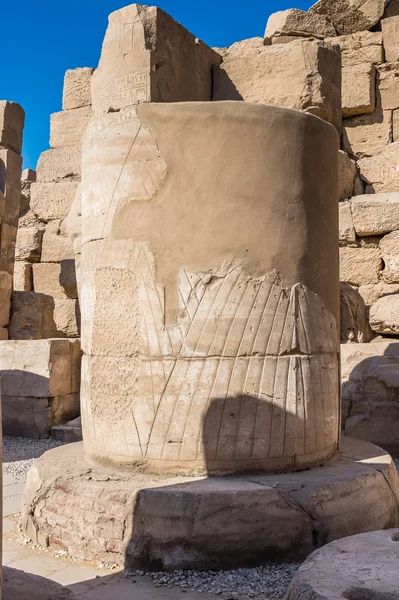 Karnak tempel complex, luxor, Egypte — Stockfoto