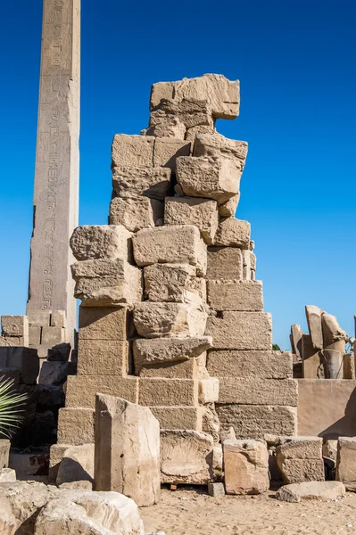 Karnak tempel complex, luxor, Egypte — Stockfoto