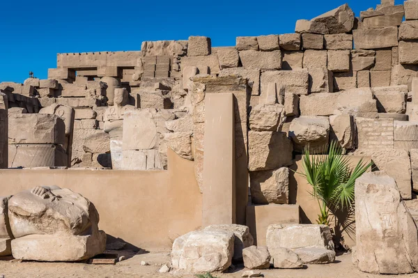 Karnak tempel complex, luxor, Egypte — Stockfoto